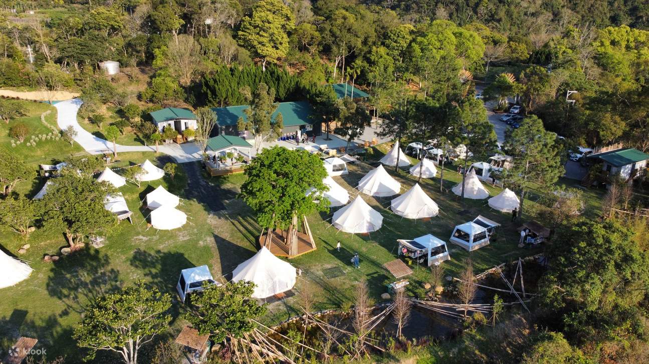 Aerial View of Campground